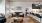 a living room with a couch and a table