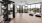 a gym with exercise equipment